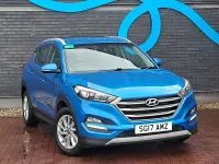 Used Hyundai Tucson SE 116 HP (85 kW) 2017 Blue SUV
