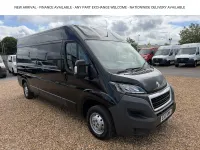 Used Peugeot Boxer 130 HP (95 kW) 2017 Black Van