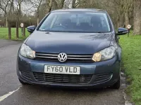 Used VW Golf VI S 78 HP (57 kW) 2010 Blue Hatchback