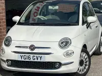 Begagnad Fiat 500 Lounge 69 HK (50 kW) 2019 Halvkombi