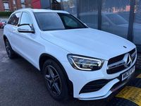 Used Mercedes GLC220 AMG line 2020 White Estate