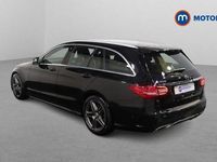 Used Mercedes C200 AMG line 184 HP (135 kW) 2019 Black Estate
