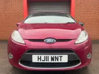 Used Ford Fiesta Zetec 96 HP (70 kW) 2011 Pink Hatchback