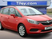 Used Vauxhall Zafira Tourer Design Edition 140 HP (102 kW) 2017 Red MPV