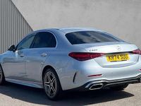 Used Mercedes C200 AMG line 204 HP (150 kW) 2024 Silver Sedan