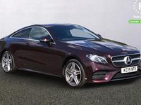 Used Mercedes E400 AMG line 340 HP (250 kW) 2019 Red Coupe