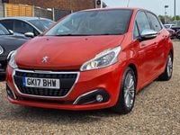 Used Peugeot 208 Allure 82 HP (60 kW) 2017 Orange Hatchback