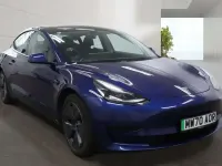 Used Tesla Model 3 Standard Range 366 kW (498 HP) 2020 Blue Sedan