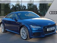 Used Audi TT S-Line 226 HP (166 kW) 2016 Blue Coupe