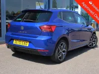 Used Seat Ibiza XCELLENCE Lux 110 HP (80 kW) 2020 Blue Hatchback