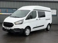 Used Ford Transit Custom 105 HP (77 kW) 2018 White Van