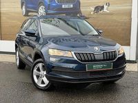 Used Skoda Karoq SE 116 HP (85 kW) 2019 Blue SUV