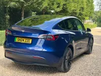 Used Tesla Model Y Long Range AWD 378 kW (514 HP) 2024 Blue SUV