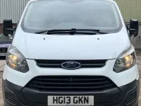 Used Ford Transit Custom 100 HP (73 kW) 2013 White Van