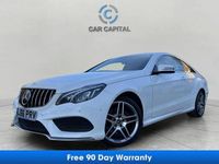 Second-hand Mercedes E200 AMG 184 CP (135 kW) 2016 Alb Coupe