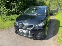 Used Peugeot 108 Active 68 HP (50 kW) 2017 Black Hatchback