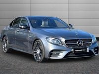 Used Mercedes E43 AMG Premium Plus 401 HP (294 kW) 2018 Selenite grey Sedan