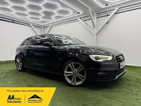 Used Audi A3 S-Line 110 HP (80 kW) 2014 Black Hatchback