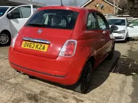 Gebraucht Fiat 500 Pop 69 PS (50 kW) 2013 Rot Kleinwagen
