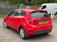 Used Ford Fiesta Zetec 96 HP (70 kW) 2010 Red Hatchback