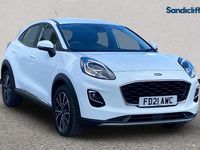 Used Ford Puma Titanium 125 HP (91 kW) 2021 White SUV