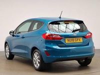 Usado Ford Fiesta Zetec 85 HP (62 kW) 2018 Azul Citadino