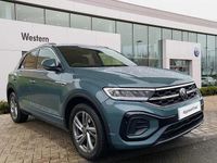 Used VW T-Roc R-line 150 HP (110 kW) 2023 Blue SUV