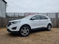 Begagnad Ford Edge Titanium 180 HK (132 kW) 2017 Vit SUV