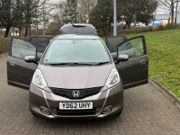 Begagnad Honda Jazz EX 99 HK (72 kW) 2012 Brun Halvkombi