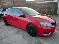 Used Nissan Pulsar N-TEC 110 HP (80 kW) 2015 Red Hatchback