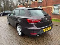 Used Seat Leon ST FR 150 HP (110 kW) 2018 Purple Estate