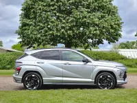 Gebraucht Hyundai Kona N Line 160 kW (218 PS) 2024 Silber SUV