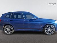 Used BMW X3 M Sport 261 HP (191 kW) 2018 Blue SUV