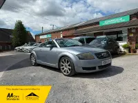 Used Audi TT Roadster 180 HP (132 kW) 2004 Silver Cabriolet