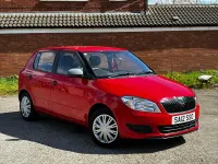 Used Skoda Fabia 2012 Red Hatchback