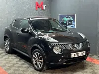 Used Nissan Juke Tekna 2017 Black SUV