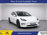 Used Tesla Model 3 Standard Range 239 kW (325 HP) 2020 White Sedan