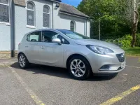 Used Vauxhall Corsa SRi 95 HP (69 kW) 2017 Silver Hatchback