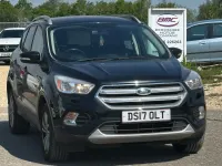 Used Ford Kuga Zetec 150 HP (110 kW) 2017 Black SUV