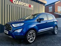 Used Ford Ecosport Titanium 125 HP (91 kW) 2019 Blue SUV