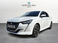 Used Peugeot 208 Allure Premium 99 HP (72 kW) 2021 White Hatchback