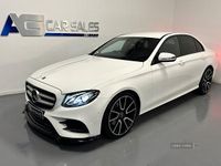Used Mercedes E220 AMG line 194 HP (142 kW) 2019 White Sedan