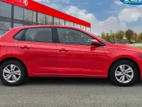 Used VW Polo SE 65 HP (47 kW) 2019 Red Hatchback