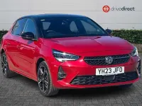 Second-hand Vauxhall Corsa Ultimate 130 CP (95 kW) 2023 Roșu Hatchback