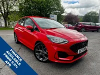 Used Ford Fiesta ST-Line 125 HP (91 kW) 2023 Red Hatchback