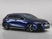 Used Audi A3 Sportback S-Line 110 HP (80 kW) 2022 Blue Hatchback