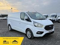 Used Ford Transit Custom Limited 130 HP (95 kW) 2018 White Van