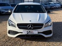 Used Mercedes CLA200 Shooting Brake AMG line 136 HP (100 kW) 2017 White Estate