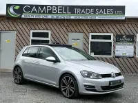 Used VW Golf VII GT 110 HP (80 kW) 2016 Silver Hatchback
