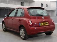 Used Nissan Micra Acenta 79 HP (58 kW) 2008 Red Hatchback